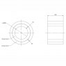 Kingspan Parts COALESCER FOAM FILTER - (250 X 300 X 100)