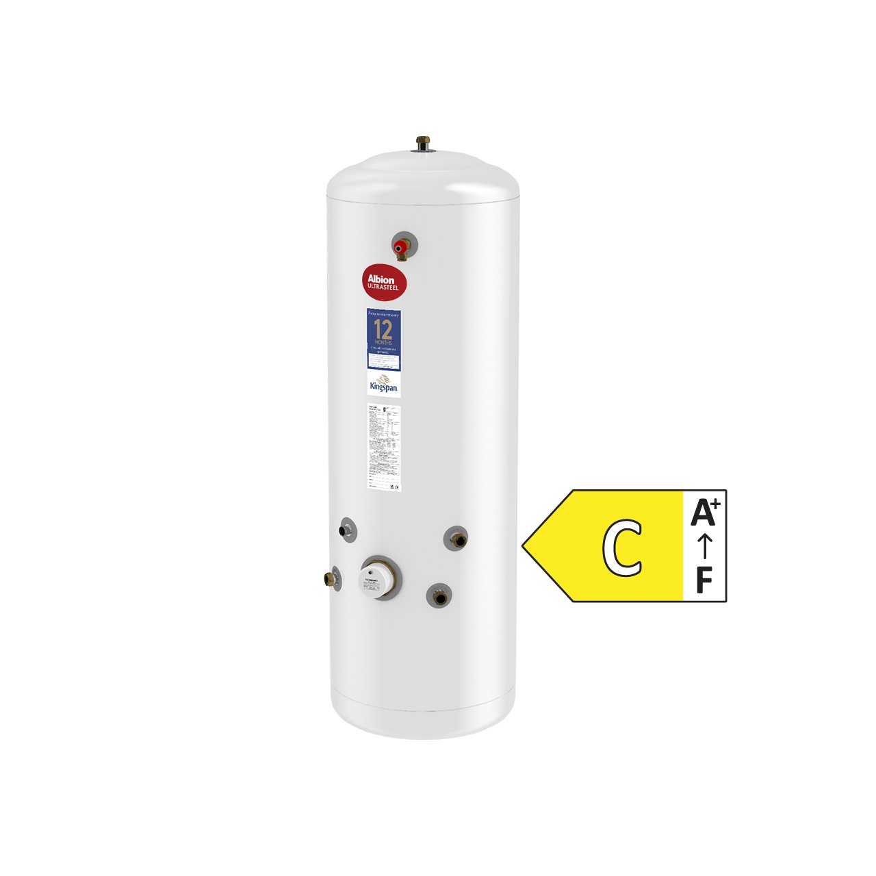 Thermaq Unicyl Unvented Direct Hot Water Cylinder 120 Litre