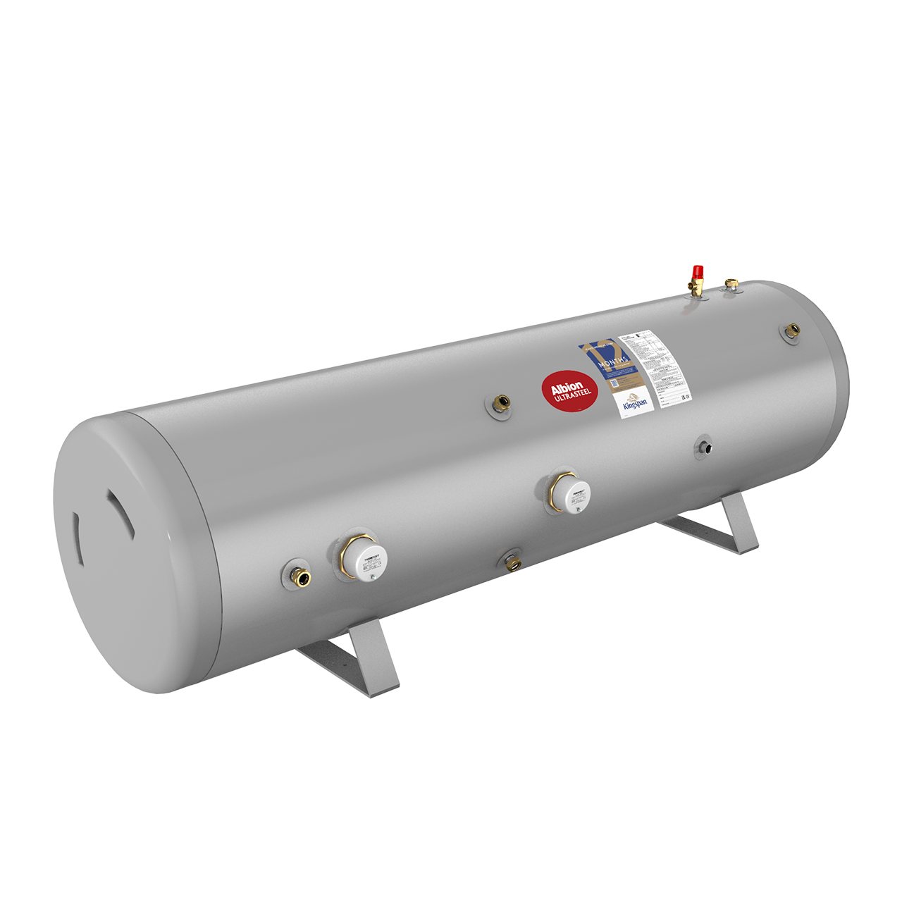 ULTRASTEEL 300L INDIRECT HORIZONTAL HOT WATER CYLINDER Tanks IE