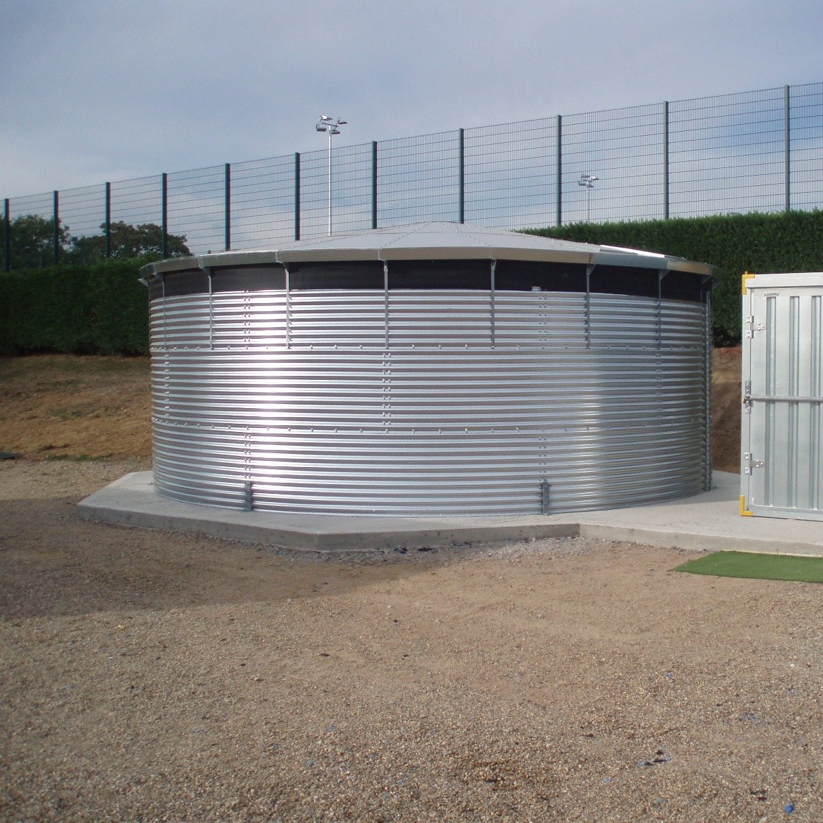 500000L GALVANISED STEEL WATER TANK Tanks IE