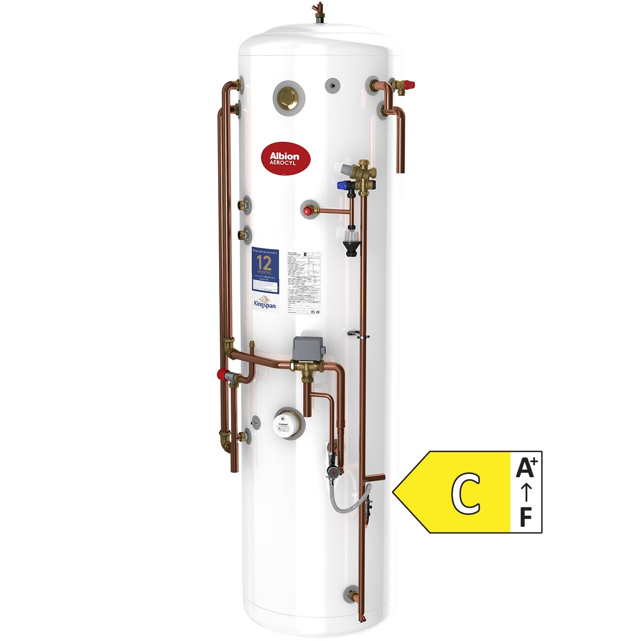 Kingspan 300 Ltr Unvented Cylinder Kingspan Tribune Tribune Hot