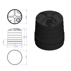 V13000WP POTABLE WATER TANK