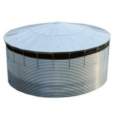 9000L GALVANISED STEEL WATER TANK