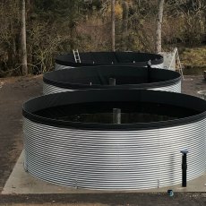 9000L GALVANISED STEEL WATER TANK