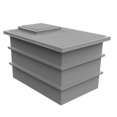 1500L One Piece Insulated GRP Water Tank