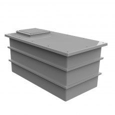 2000L One Piece Insulated GRP Water Tank