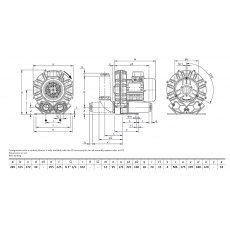 FPZ SCL K04MS P55/90-p150/70 - Large Blower Unit