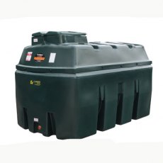 CARBERY 2500L HORIZONTAL BUNDED OIL TANK