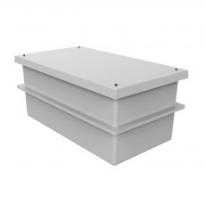250 Litre GRP Water Tank - Two Piece Insulated