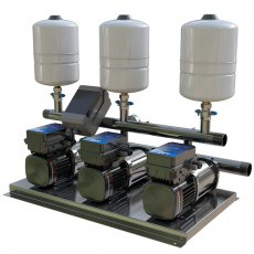 Grundfos Variable Speed Triple Booster Pump 108L/Min @ 6.5 Bar