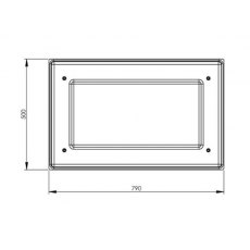 90L One Piece Insulated GRP Water Tank