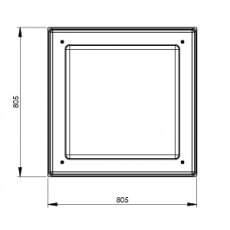 225L One Piece Insulated GRP Water Tank