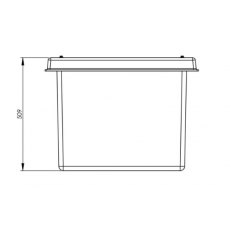 125L One Piece Insulated GRP Water Tank