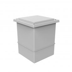338L One Piece Insulated GRP Water Tank