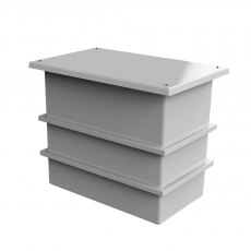650L One Piece Insulated GRP Water Tank