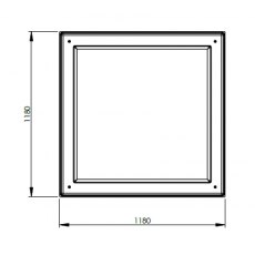 751L One Piece Insulated GRP Water Tank