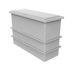 825L One Piece Insulated GRP Water Tank