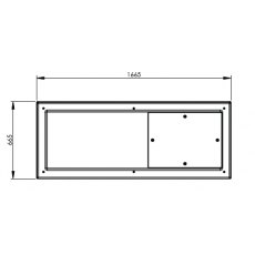 1050L One Piece Insulated GRP Water Tank