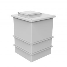 1501L One Piece Insulated GRP Water Tank