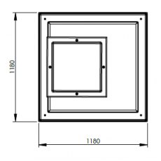 1501L One Piece Insulated GRP Water Tank