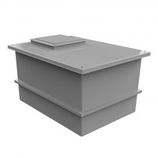 1590L One Piece Insulated GRP Water Tank