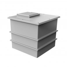 1818L One Piece Insulated GRP Water Tank
