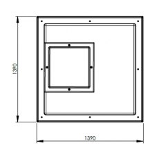 1818L One Piece Insulated GRP Water Tank