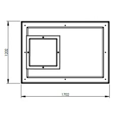 2250L One Piece Insulated GRP Water Tank
