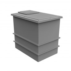 2250L One Piece Insulated GRP Water Tank