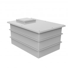 2272L One Piece Insulated GRP Water Tank