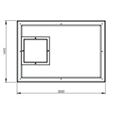 2272L One Piece Insulated GRP Water Tank