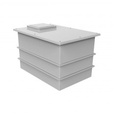 2726L One Piece Insulated GRP Water Tank
