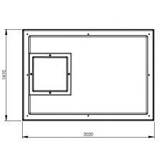 2726L One Piece Insulated GRP Water Tank