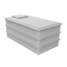 3185L One Piece Insulated GRP Water Tank