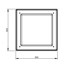 225 Litre GRP Water Tank - Two Piece Insulated