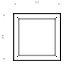 338 Litre GRP Water Tank - Two Piece Insulated