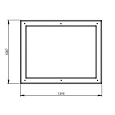 680 Litre GRP Water Tank - Two Piece Insulated