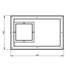 1135 Litre GRP Water Tank - Two Piece Insulated