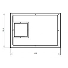 2272 Litre GRP Water Tank - Two Piece Insulated