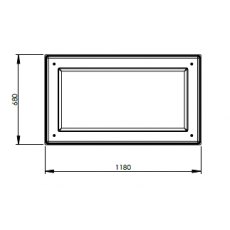 501 Litre GRP Water Tank - Two Piece Insulated
