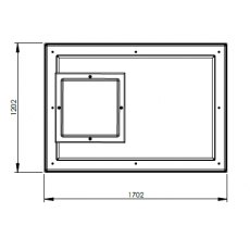 2250 Litre GRP Water Tank - Two Piece Insulated