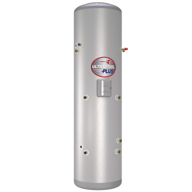 ULTRASTEEL PLUS 300L SOLAR TWIN COIL HOT WATER CYLINDER