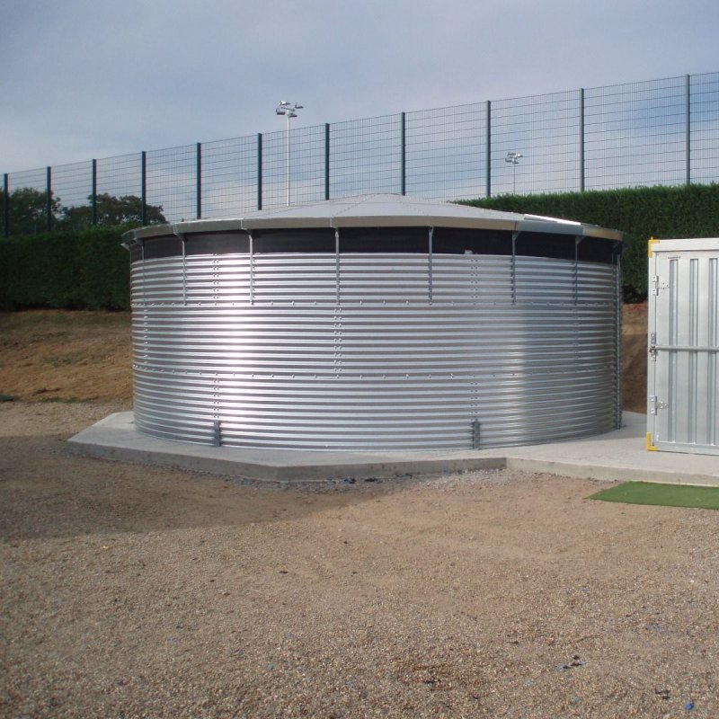 16000L GALVANISED STEEL WATER TANK Tanks IE