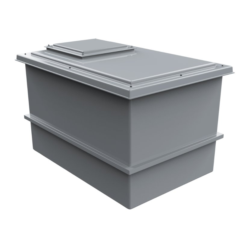 PW1500 1500L ONE PIECE INSULATED GRP WATER TANK