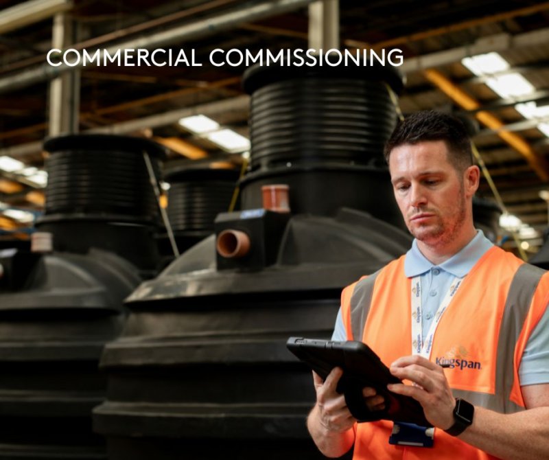 Klargester Commissioning Commercial Tanks