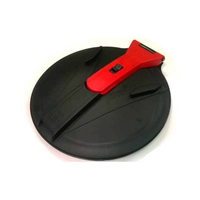 TITAN 16" OIL TANK LID RED