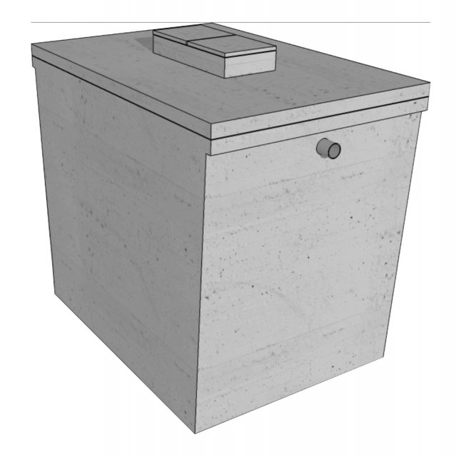 8000L PRECAST CONCRETE TANK