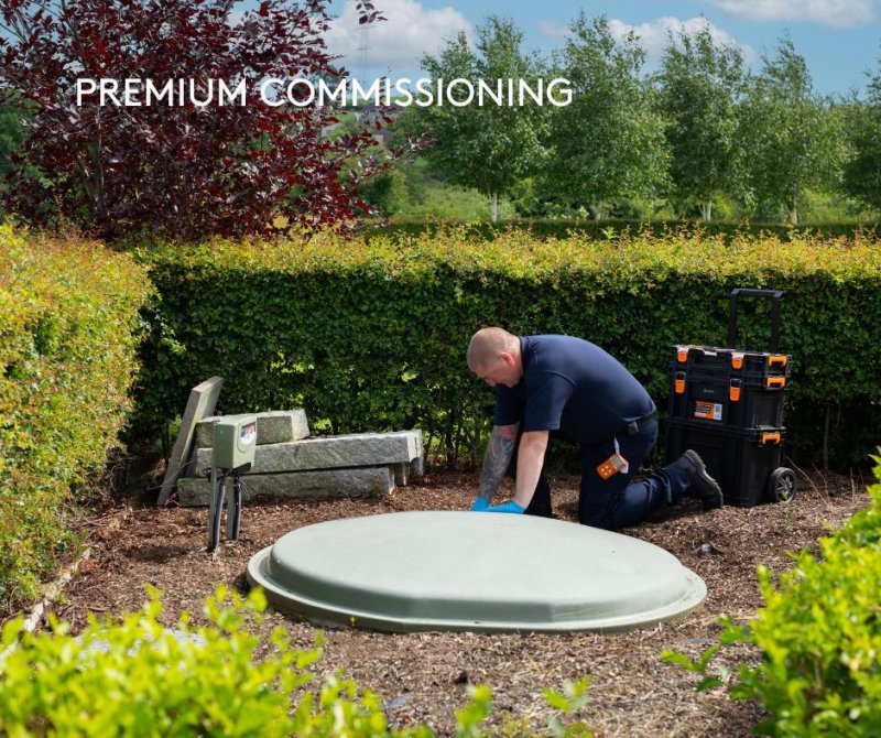 Klargester Smart Commissioning Commercial Tanks