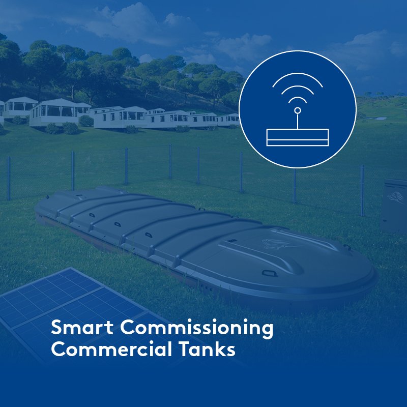 Klargester Smart Commissioning Commercial Tanks