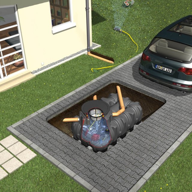 Installing Rainwater Harvesting System